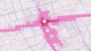 Photo of Interaction Surfaces: Understand common pedestrian movement patterns for better site location