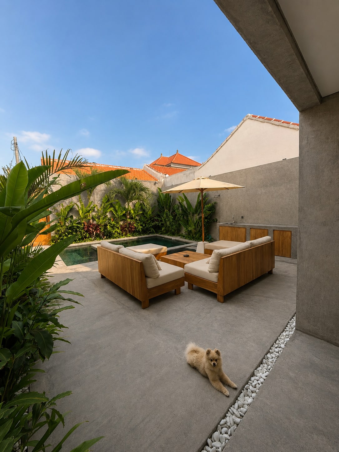 Villa Alba Seseh Bali réalisation 2
