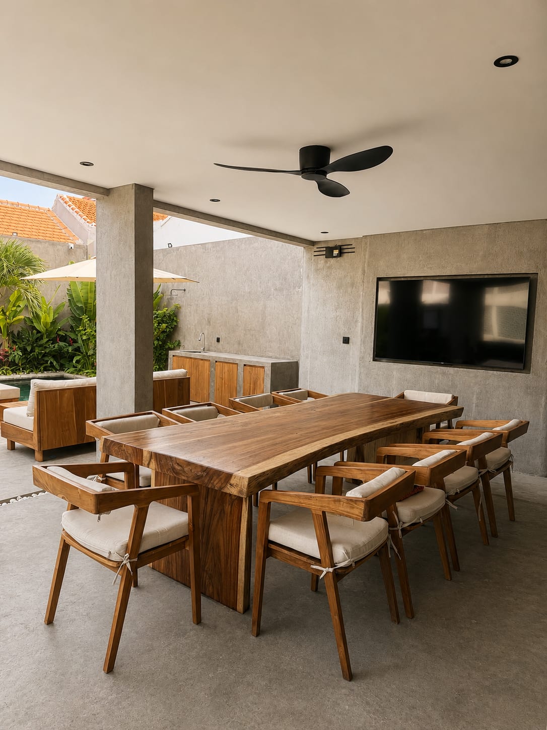 Villa Alba Seseh Bali réalisation 4