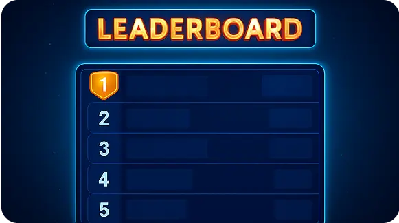 Climb the live leaderboard