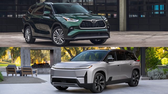 toyota highlander hybrid vs highlander ev toyota highlander hybrid vs highlander ev