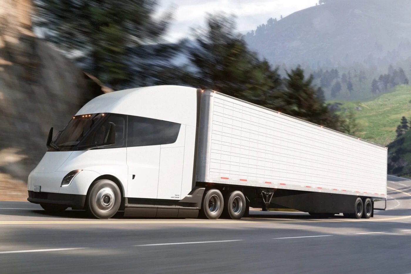 Photo tesla semi - Tesla Semi 2026 : production de masse, specs et 165 M$ de subventions