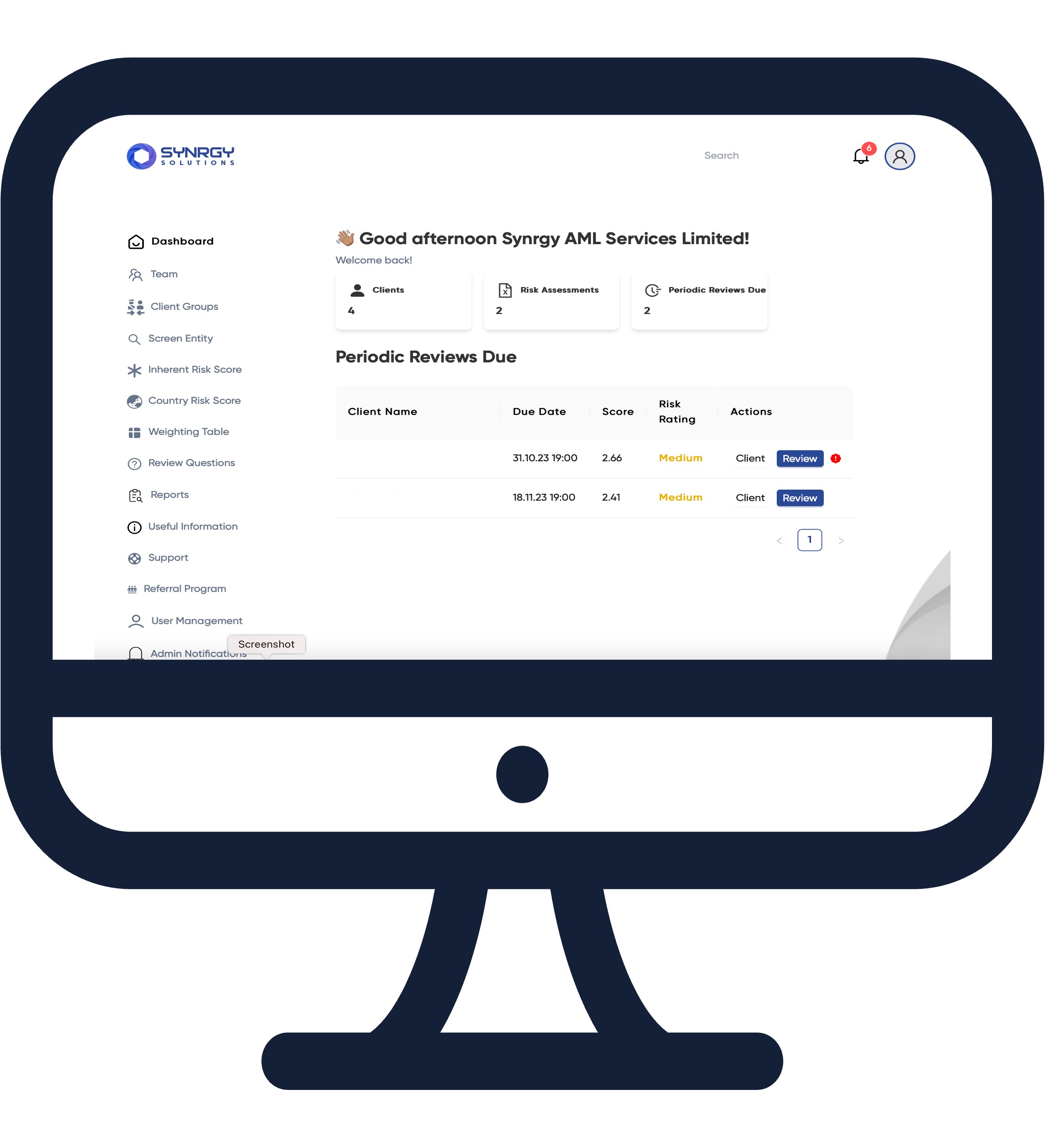 Synergi Risk Register SynrgyRisk | Dynamic Risk Assessment Solution