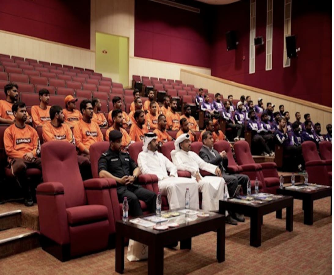 ഡെലിവറി തൊഴിലാളികൾക്ക് ലഹരിവിരുദ്ധ ബോധവൽക്കരണം  സ്നൂനു, താലബാത്ത്, റഫീഖ് ജീവനക്കാർക്കായി ഖത്തർ ആഭ്യന്തര മന്ത്രാലയത്തിന്റെ പ്രത്യേക പരിപാടി