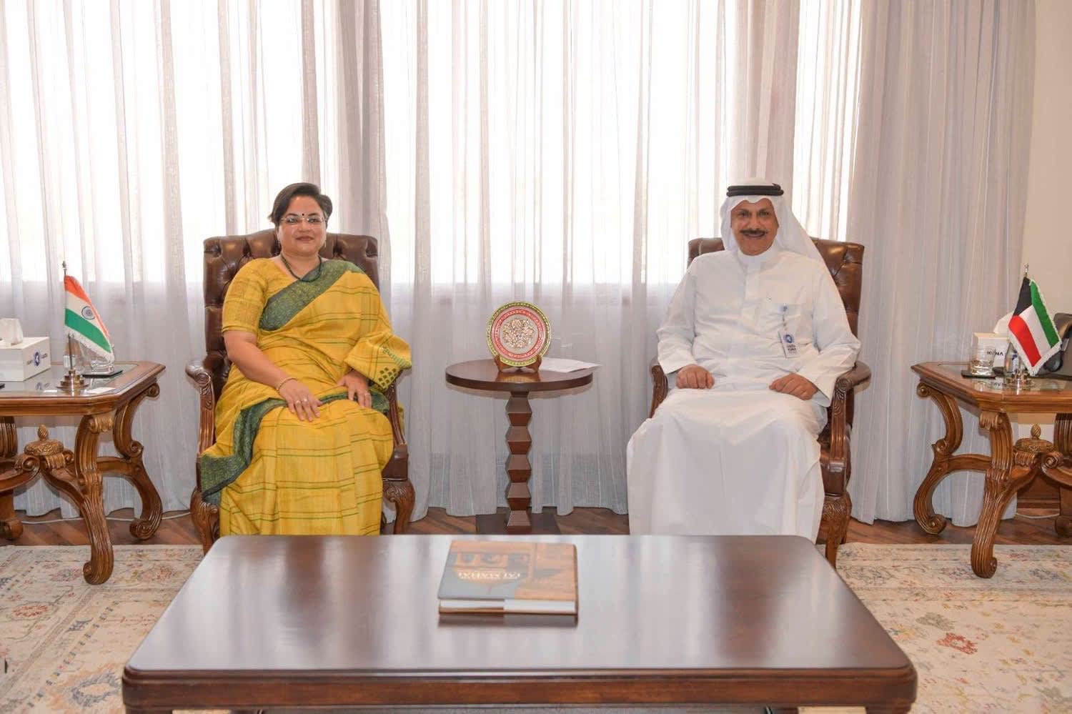 India–Kuwait Media Cooperation to Be Strengthened; Indian Ambassador Meets Acting Director General of KUNA