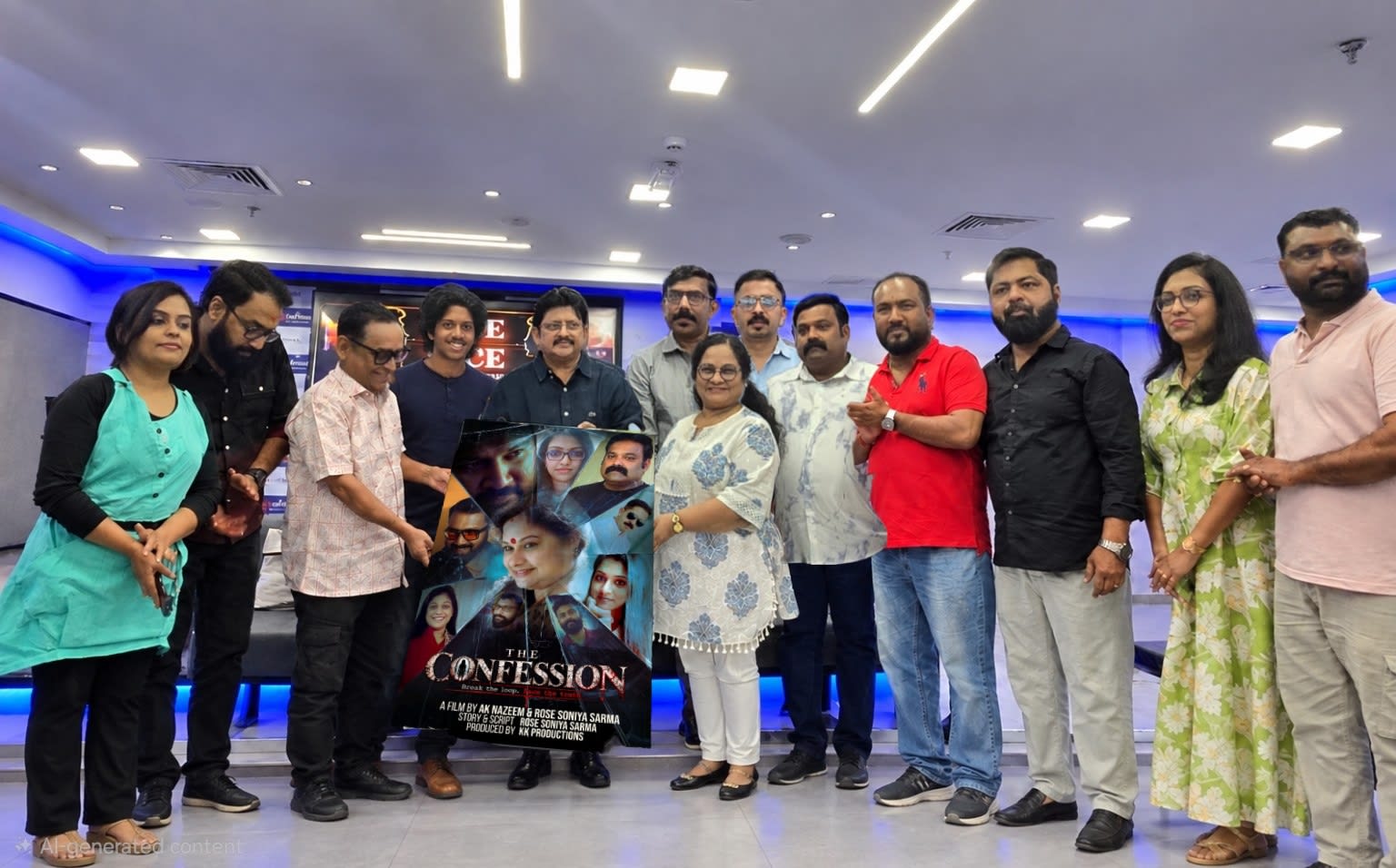 ‘ദി കൺഫെഷൻ’ ഷോർട്ട് ഫിലിമിന്റെ പൂജയും ടൈറ്റിൽ റിലീസും കുവൈത്തിൽ നടന്നു