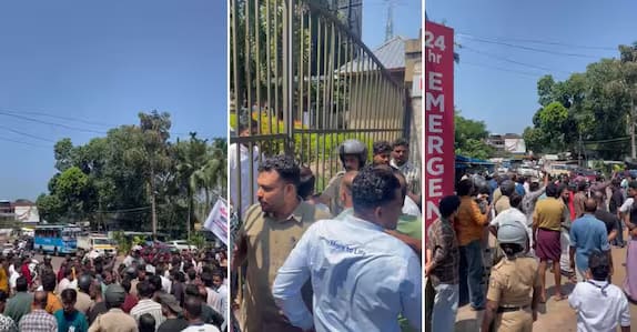 പ്രസവശേഷം യുവതി മരിച്ചു; വണ്ടൂരിലെ സ്വകാര്യ ആശുപത്രിക്ക് മുന്നിൽ പ്രതിഷേധം