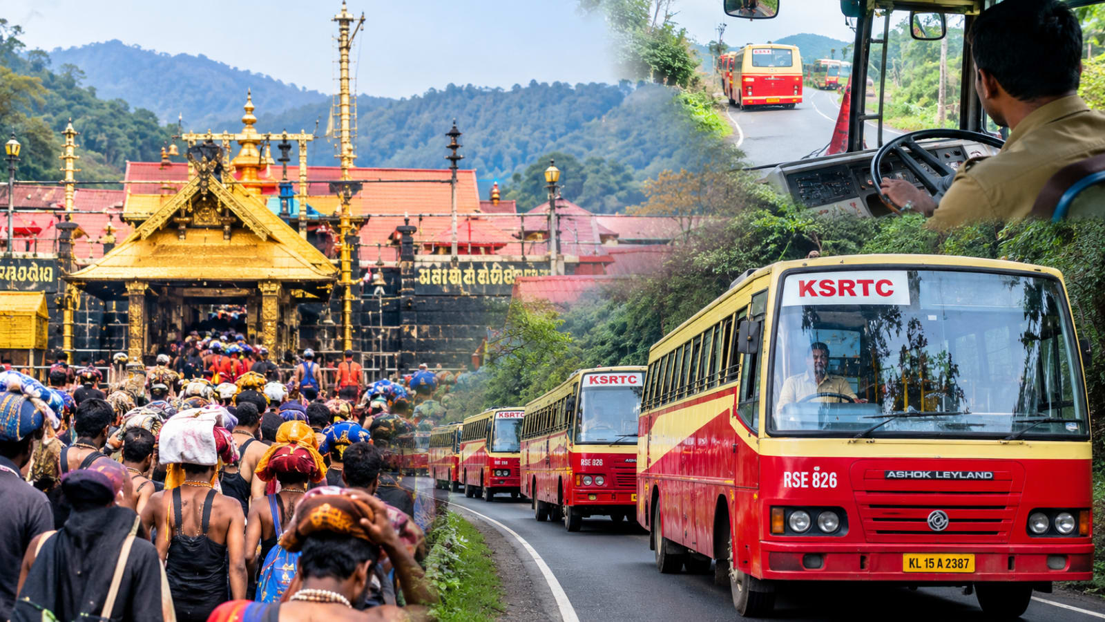 ശബരിമല തീർഥാടനം: വിപുലമായ മുന്നൊരുക്കങ്ങളുമായി കെഎസ്ആർടിസി, മണ്ഡലകാലത്ത് 461 ബസുകൾ, മകരവിളക്കിന് 561