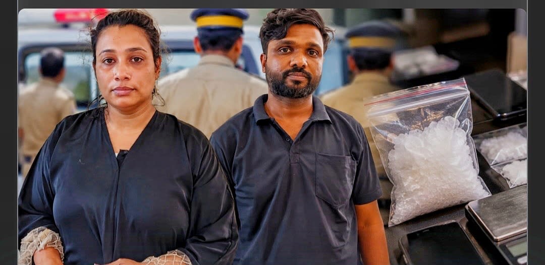 ന്യൂമാഹിയിൽ മാരക ലഹരിമരുന്നായ എംഡിഎംഎയുമായി തലശ്ശേരി സ്വദേശിനിയും കൂട്ടാളിയും അറസ്റ്റിൽ: 16.5 ഗ്രാം എംഡിഎംഎ പിടിച്ചെടുത്തു