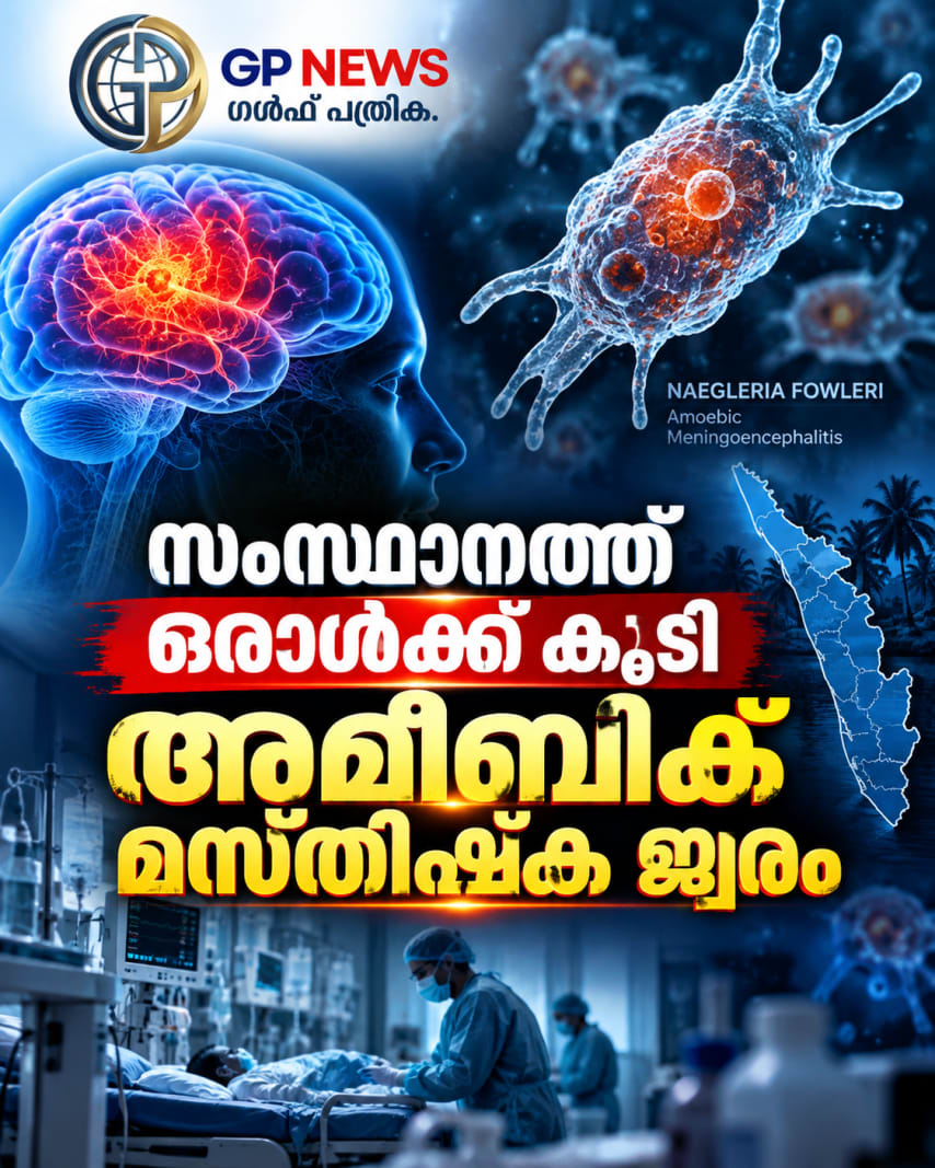 സംസ്ഥാനത്ത് ഒരാൾക്ക് കൂടി അമീബിക് മസ്തിഷ്ക ജ്വരം