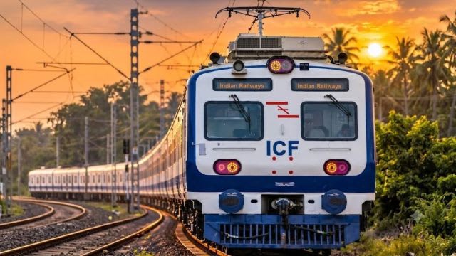 ചരിത്രമെഴുതി ആദ്യ എസി ലോക്കൽ ട്രെയിൻ സർവീസ് ആരംഭിച്ചു