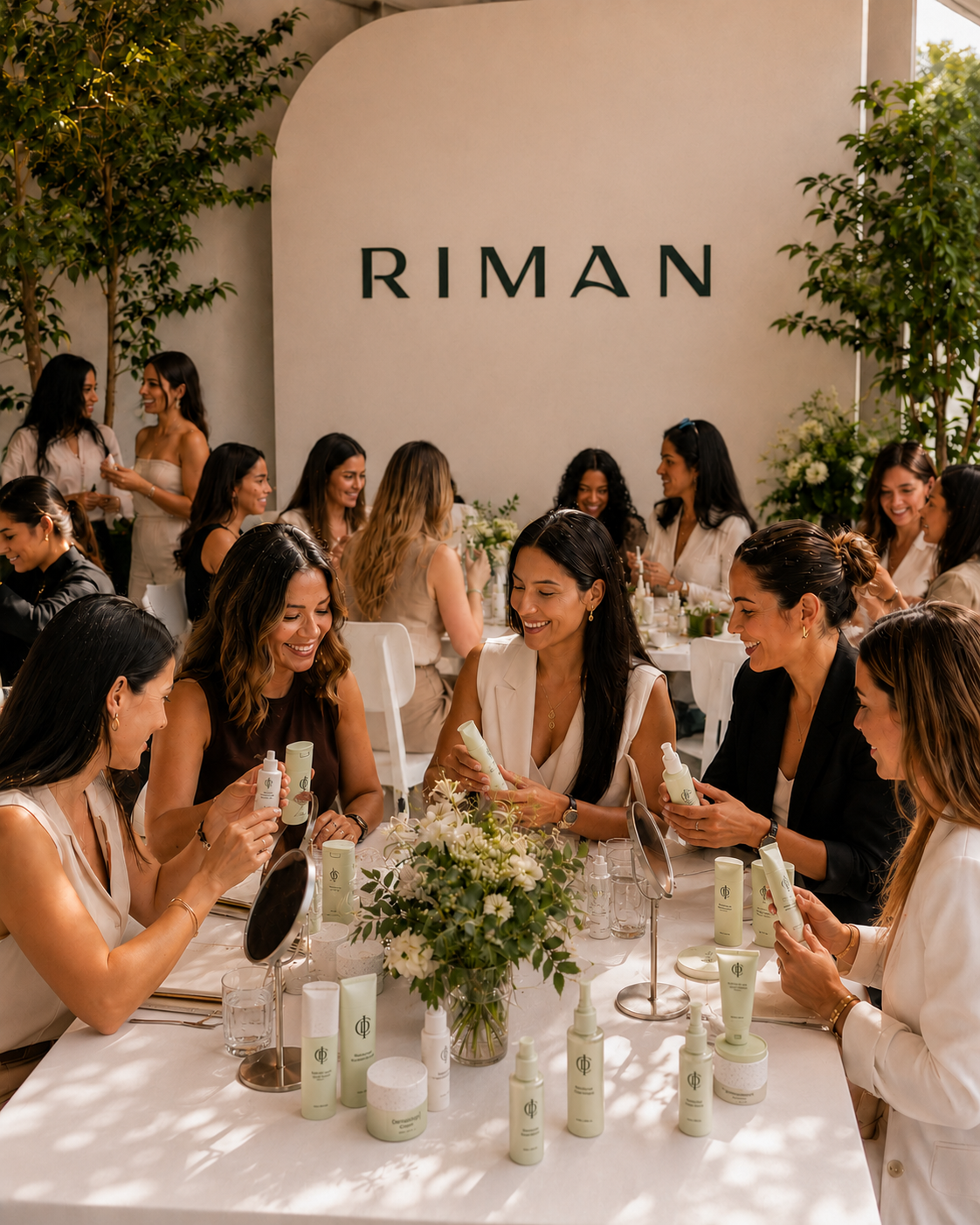 Comunidad RIMAN Colombia: mujeres en evento de belleza K-Beauty