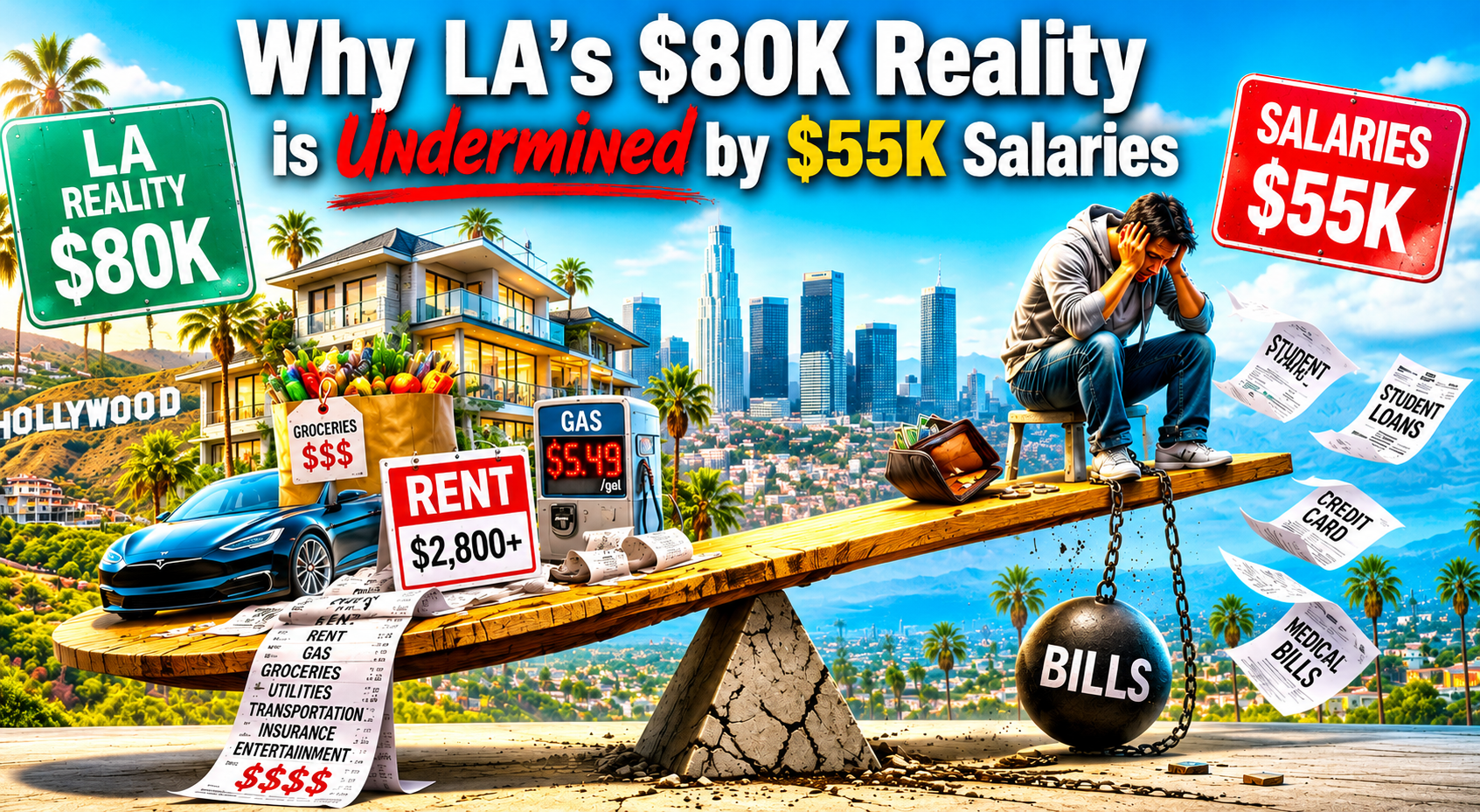 Why LA’s $80K Reality Is Undermined by $55K Salaries Why LA’s $80K Reality Is Undermined by $55K Salaries