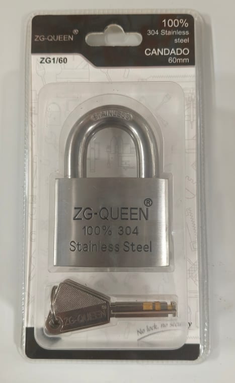 60mm双泡不锈钢弧形叶片锁