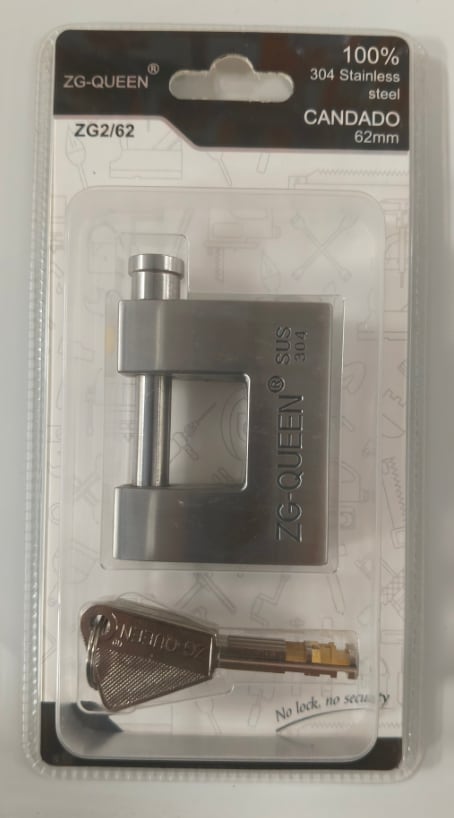 62mm双泡不锈钢叶片矩形锁