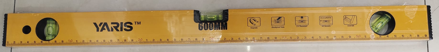 XR-660B 400mm/16"水平尺  黄色