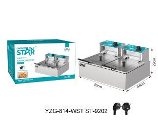 Winning Star Commercial Double Tank Electric Deep Fryer