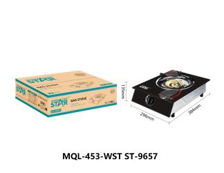 WINNING STAR ST-9657 Single-Burner Tempered Glass Gas Stove