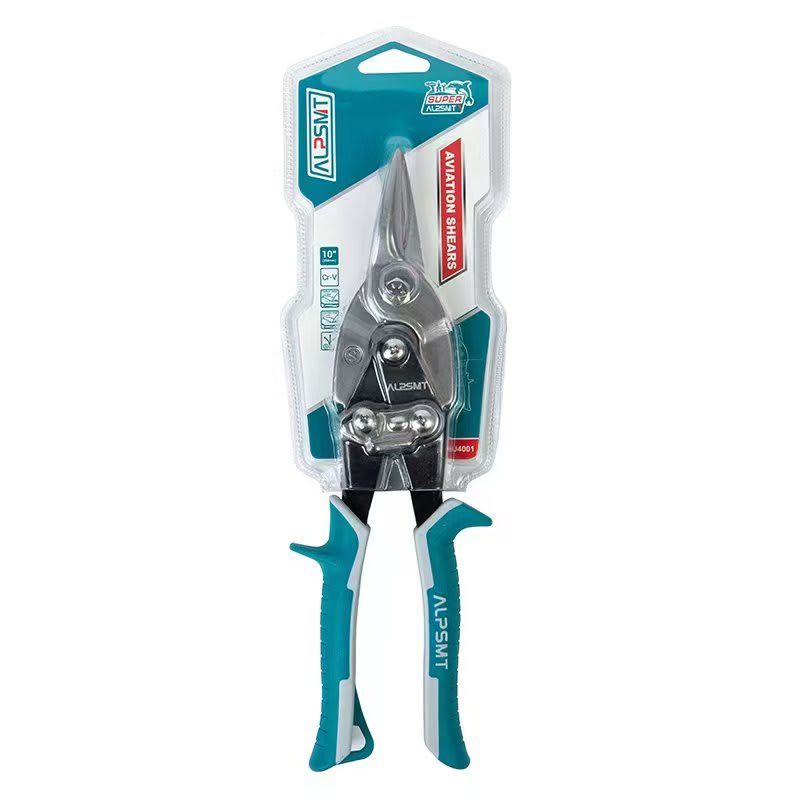 Alpsmt 10-Inch Straight Aviation Shears / Tin Snips