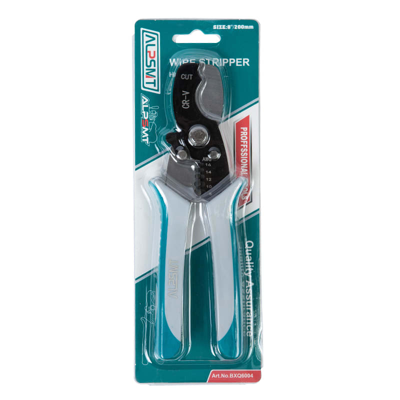 Alpsmt 8-Inch Professional Wire Stripper and Cutter