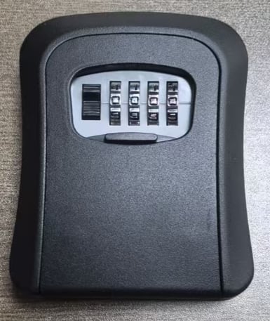 Alloy Key Lock Box (Black)