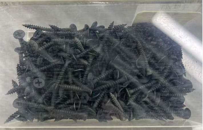 Black Phosphated Fine Thread Drywall Screws 3.5x20mm
