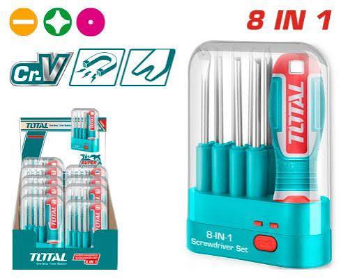 8-in-1 Interchangeable Screwdriver Set
