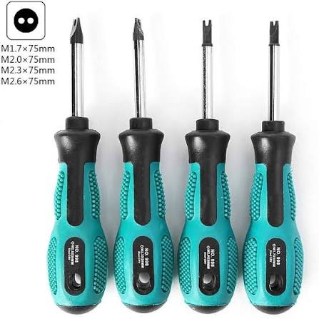 Alpsmt 4-Inch Double-Ended Non-Thru-Tang Screwdriver