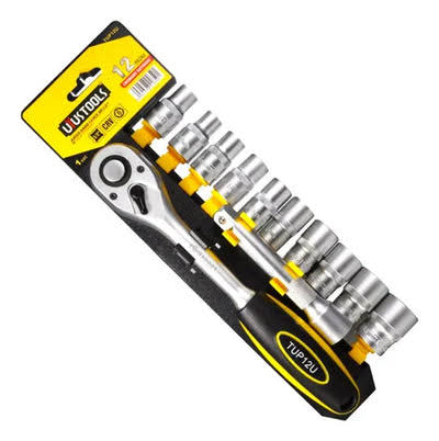 12-Piece 1/2" Drive Socket Wrench Set