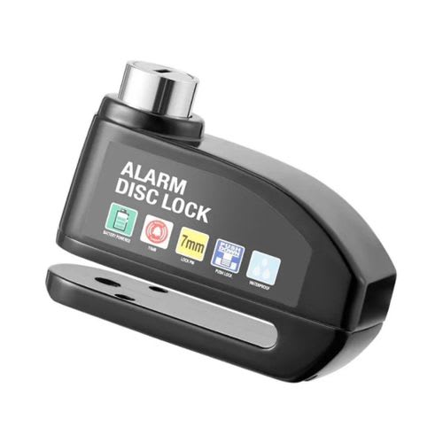 Heavy-Duty Motorcycle Alarm Disc Brake Lock