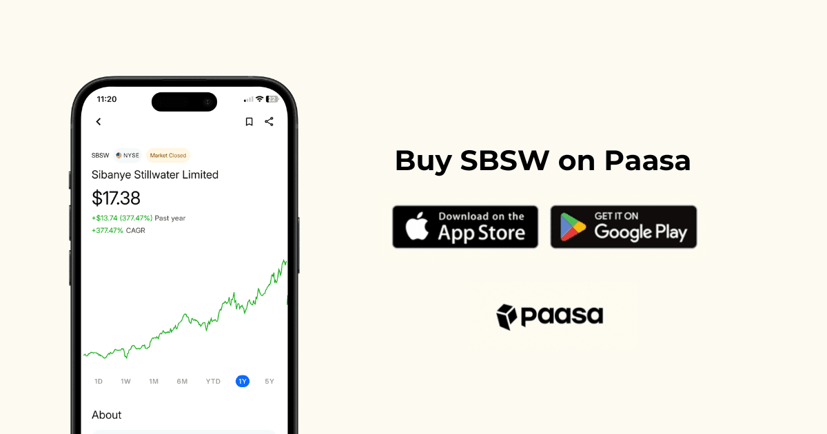 You can buy SBSW on Paasa