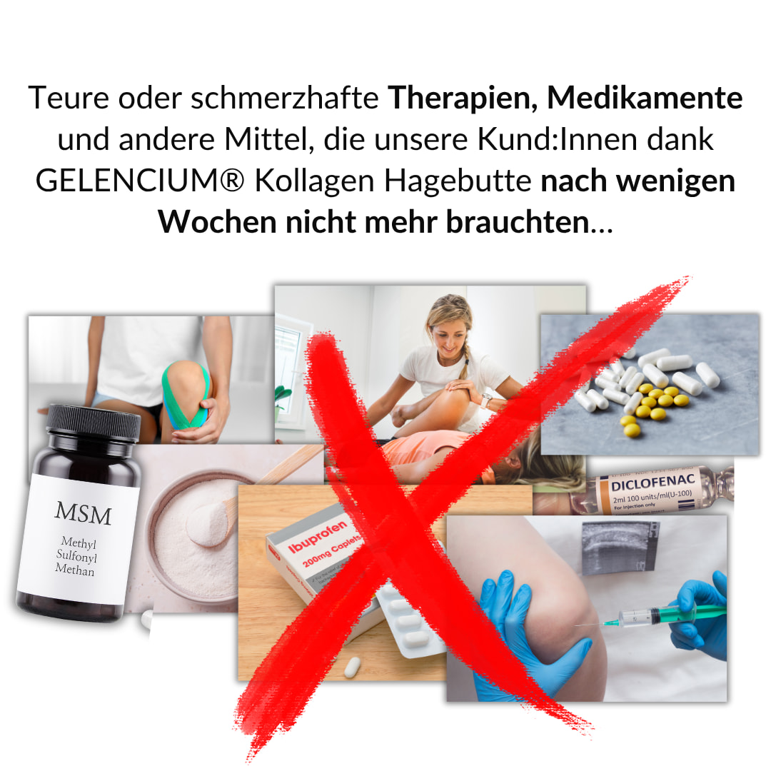 Therapien und Medikamente, die unsere Kunden nach wenigen Wochen nicht mehr brauchten