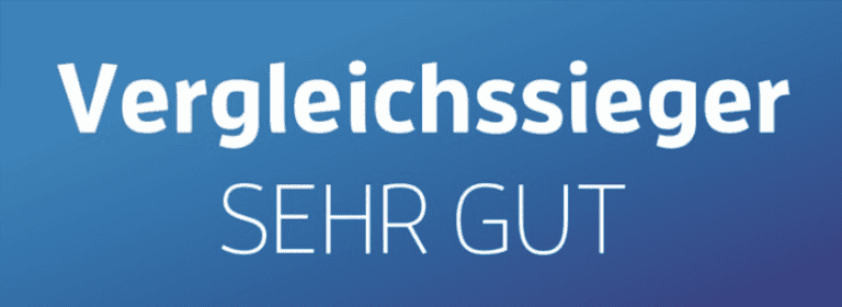 Vergleichssieger – Note 1,2 (Sehr gut)