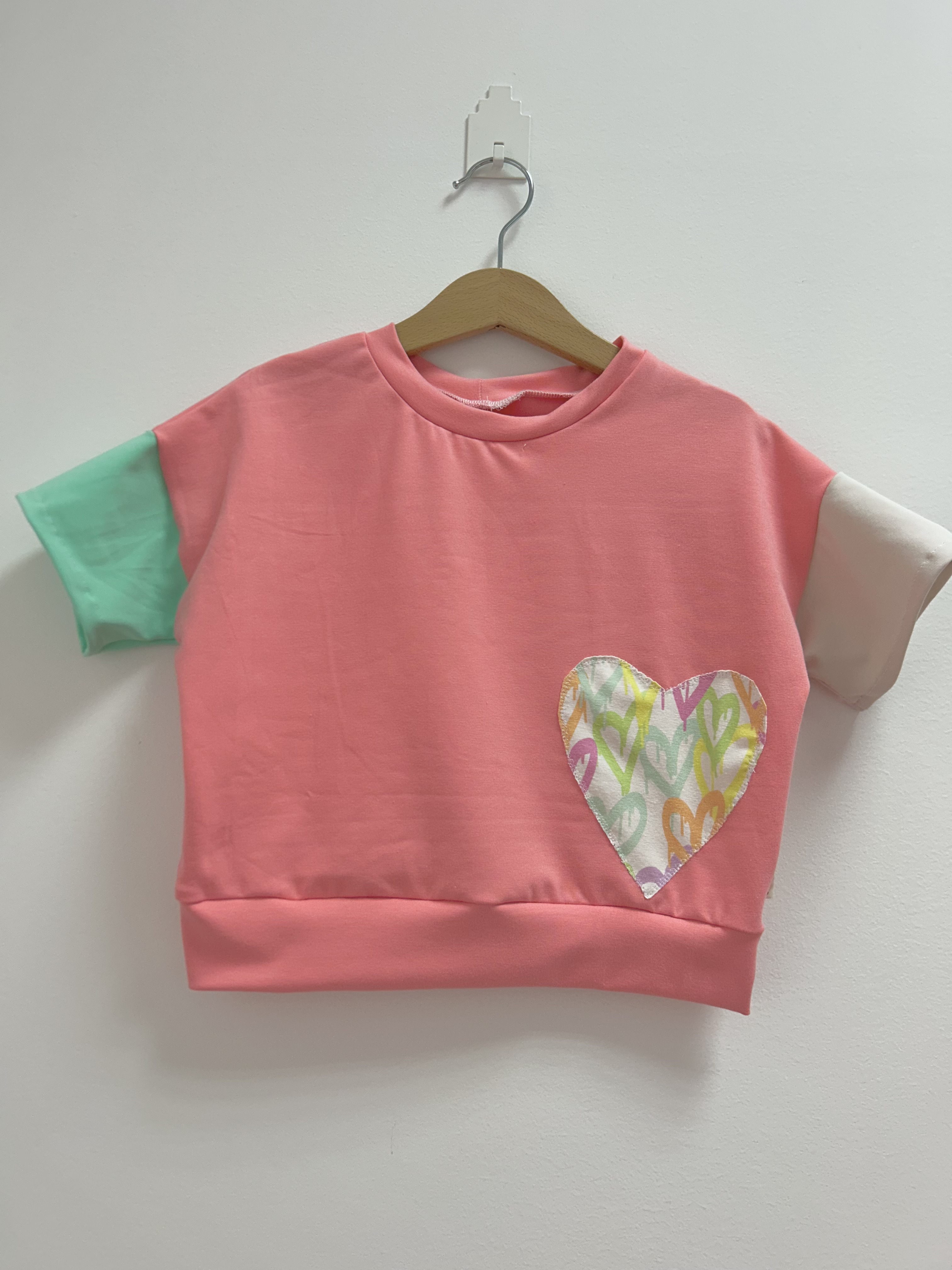 CROP TOP ZA DEKLICE - KORALNA 