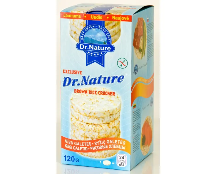Galetes rīsu 120g, Dr. Nature