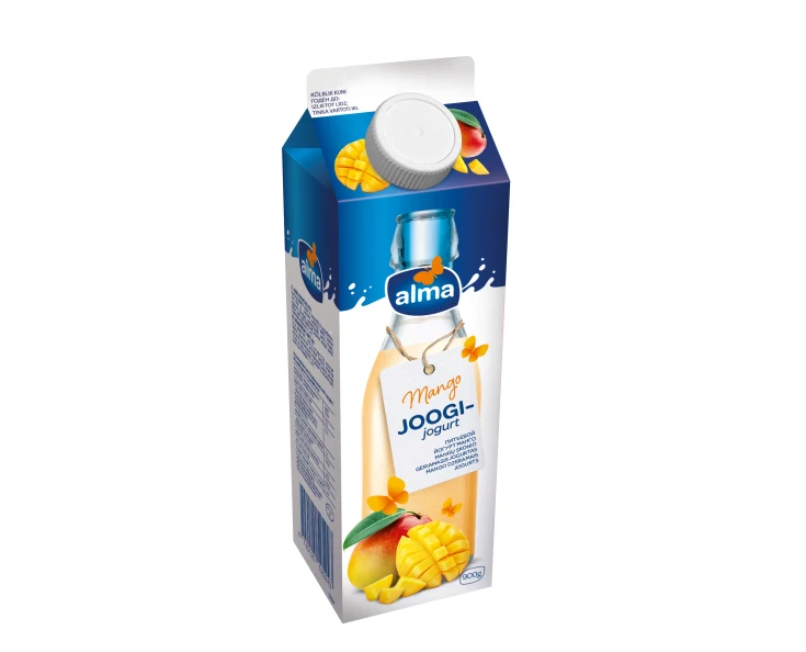Jogurts dzeramais ar mango 900g, Alma, Igaunija 