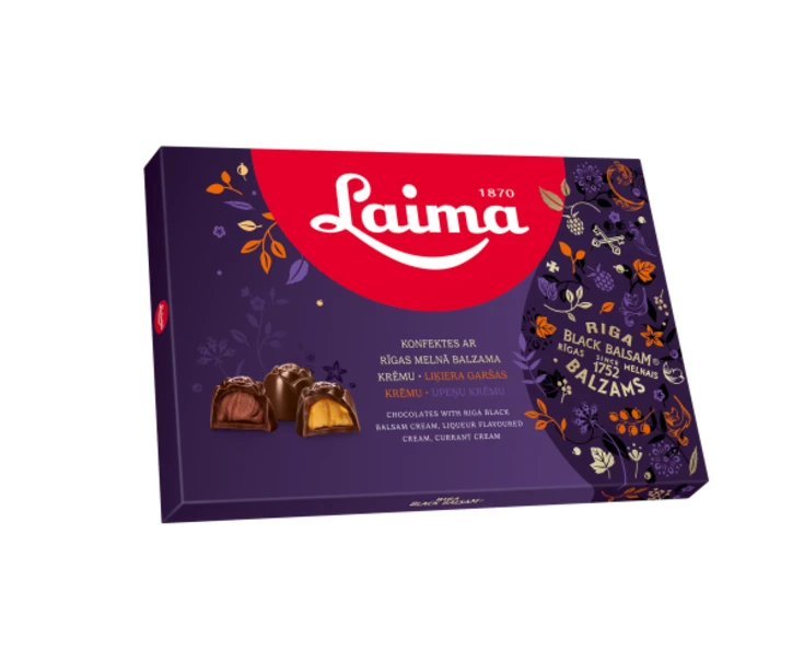 Candy assortment Rīgas Melnais Balzams 420g, Laima
