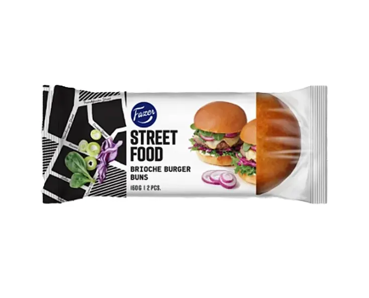 Maize Brioche burgermaizes Street Food 2gb, 160g, Fazer, Latvija 