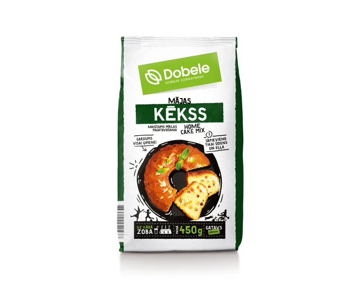 Miltu maisījums Mājas kēkss 450g, Dobeles dzirnavnieks 