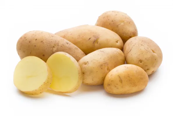 Potatoes yellow Riviera new crop 40+cal, Cat.2, LATVIA 
