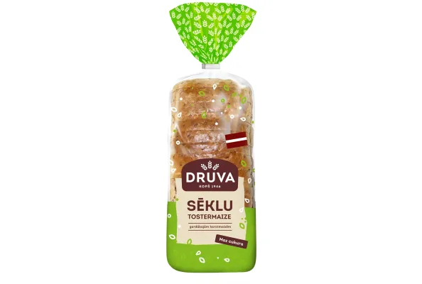 Maize tostermaize sēklu sagriezta 450g, Druva, Latvija 