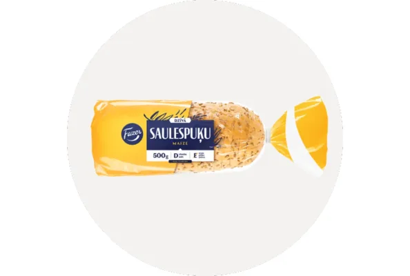 Maize Dzīvā saulespuķu sagriezta 500g, Fazer, Latvija 
