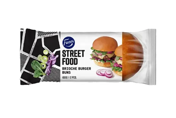 Maize Brioche burgermaizes Street Food 2gb, 160g, Fazer, Latvija 