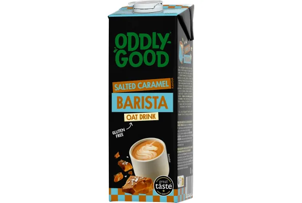 Овсяный напиток Oddlygood со вкусом солёной карамели UHT 1Л, Valio,Финляндия