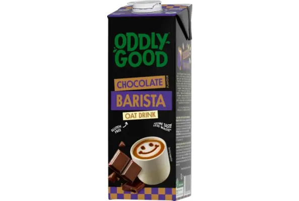 Auzu piena dzēriens Oddlygood ar šokolādes garšu UHT 1L, Valio, Somija 