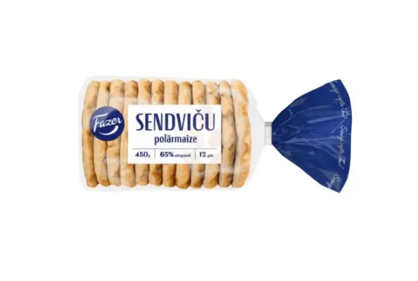 Мягкие лепёшки для сэндвичей, 12 шт., 450 г, Fazer,Швеция