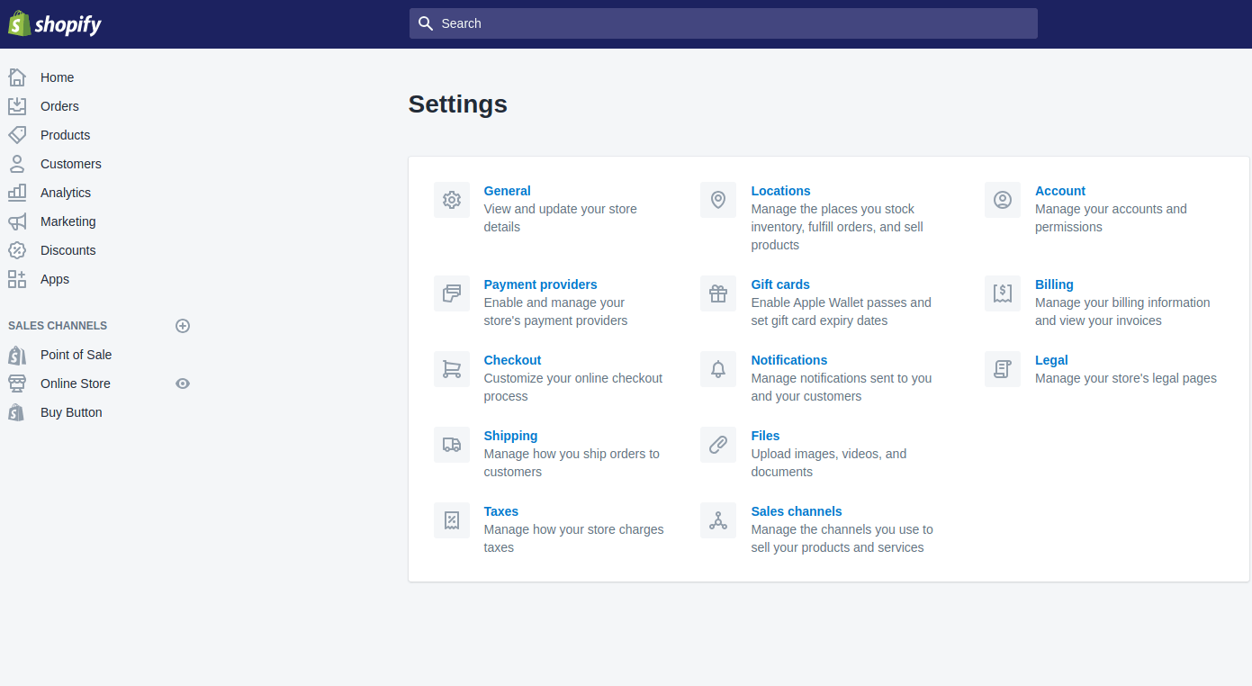 taxes-settings