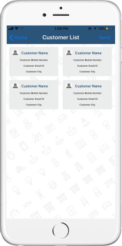 customer info