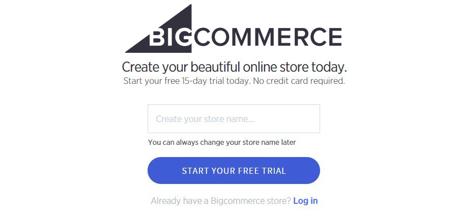 Bigcommerce Trail store