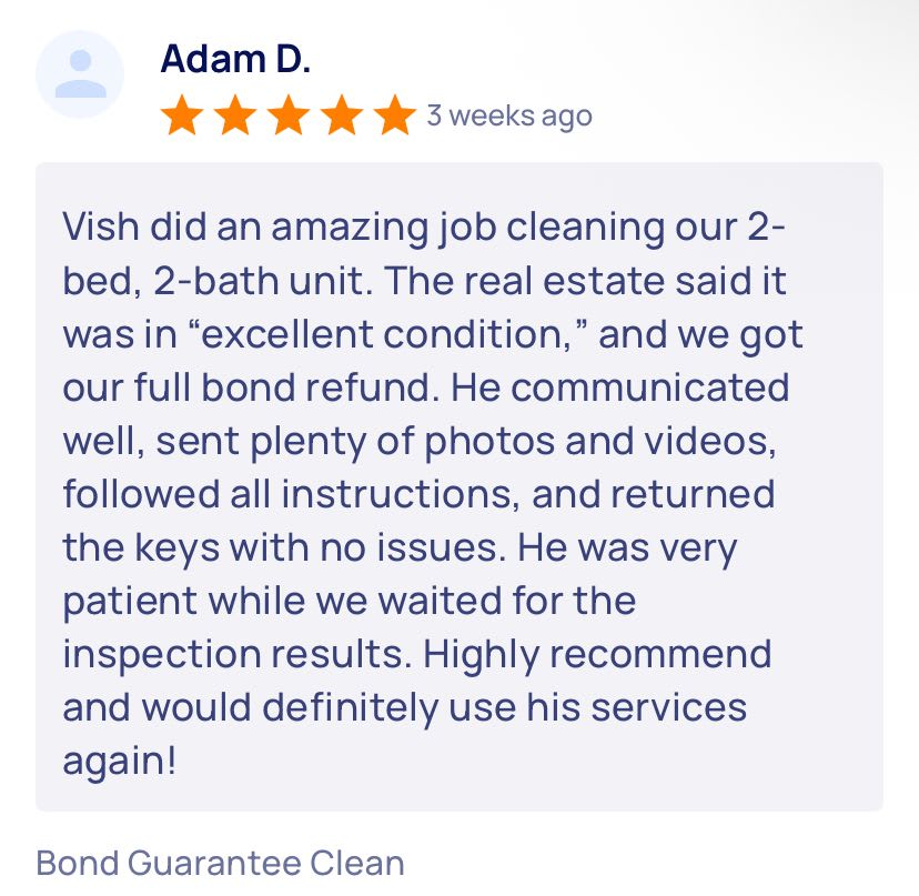 Review from Adam D. on AirTasker: Great service!